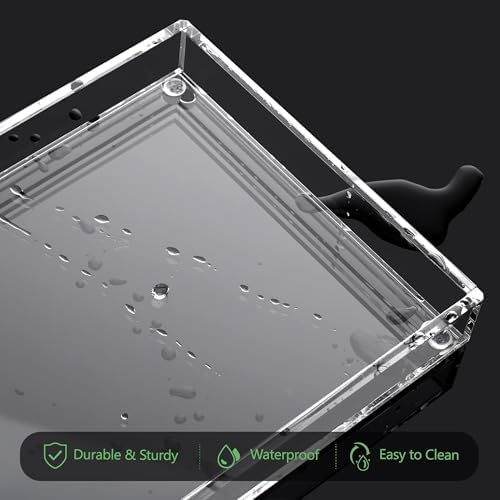 DINGHUO Acrylic Bathroom Vanity Tray