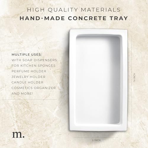 MULTIFUNCTIONAL CONCRETE TRAY FOR BATHROOM KITCHEN