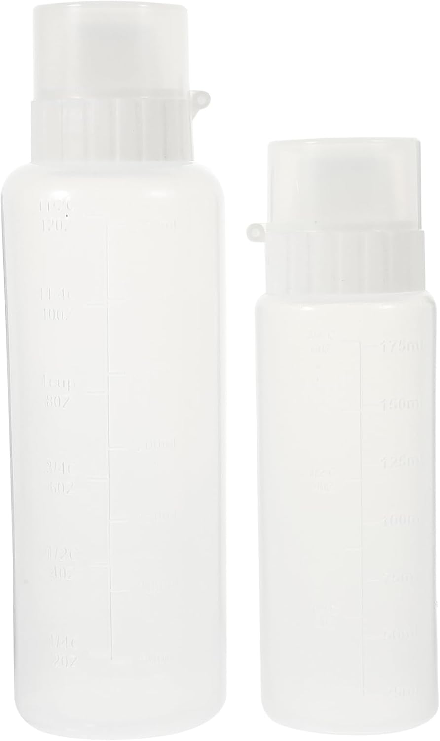 SHOWERORO Sauce Squeezing Bottles Condiment Squeezing Set Portable Dressing Squeeze Bottles