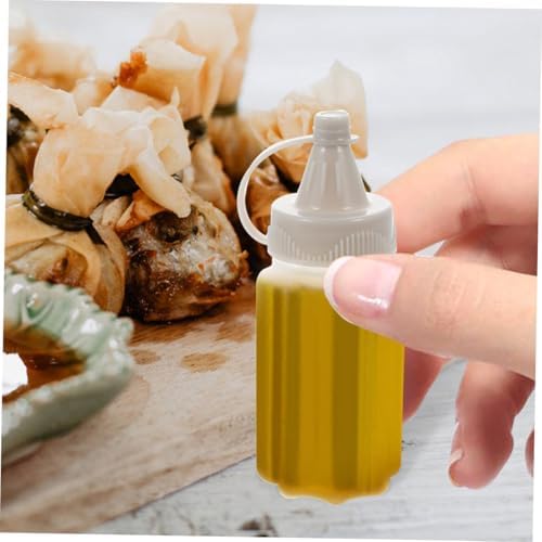 Stylish 12-Piece Reusable Condiment Squeeze Bottles
