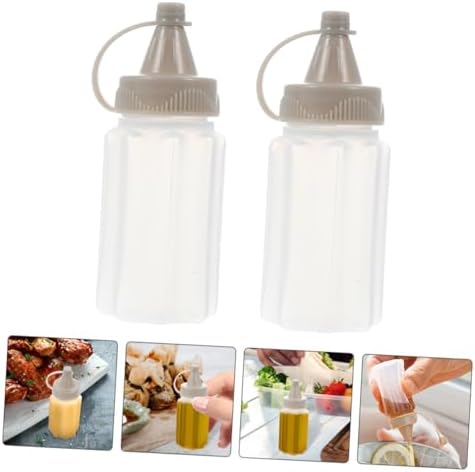 Stylish 12-Piece Reusable Condiment Squeeze Bottles
