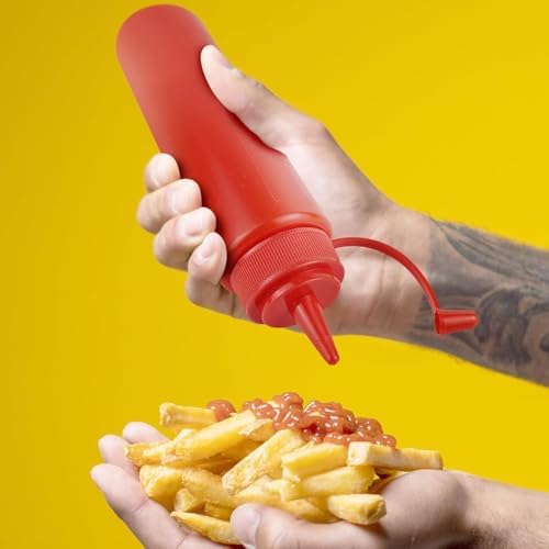 3-Piece Squeeze Condiment Bottles