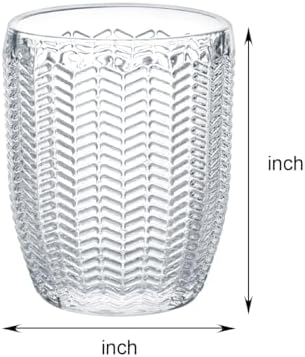 2-Piece Glass Toothbrush and Toothpaste Holder Set