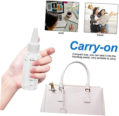 SHOWERORO 16 Pcs Gradient DIY Condiment Squeeze Bottles