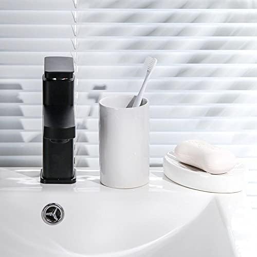 2-Piece Ceramic Mouthwash Cups Easy to Use