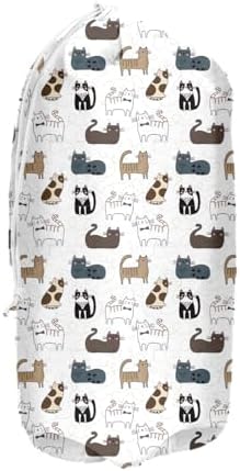 Cute Cat Toiletries Organizer - Portable Durable Kitty Storage Bag
