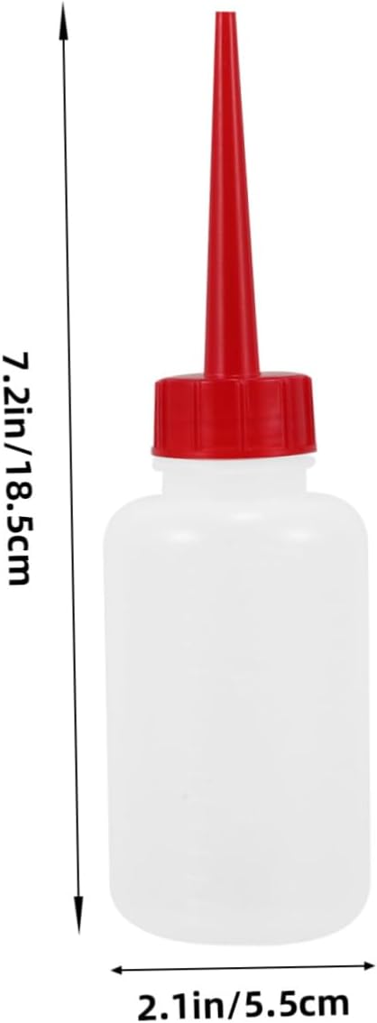 SECFOU 150ml Clear Squeeze Sauce Bottle