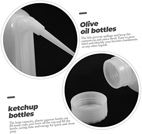 5-Piece Holy Communion Juice Dispensers Squeeze Sauce Bottles 500ml