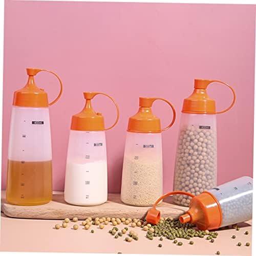 SHOWERORO Salad Squeeze Reusable Storage Bottles - 4 Pack