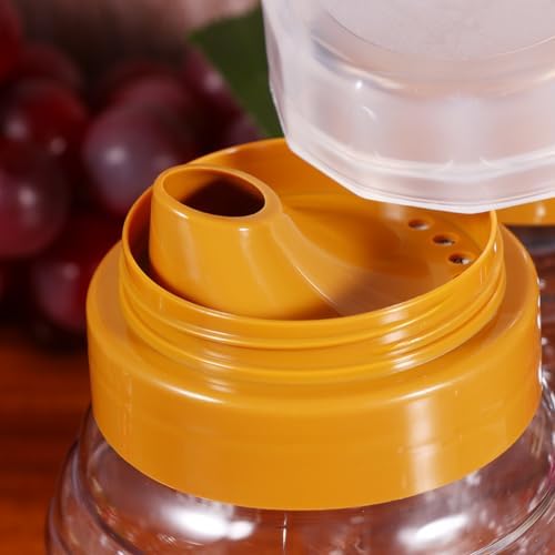 4-in-1 Transparent Honey Bottle Set