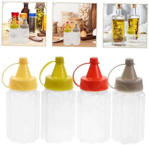 12pc Mini Squeeze Bottles Set for Condiments More