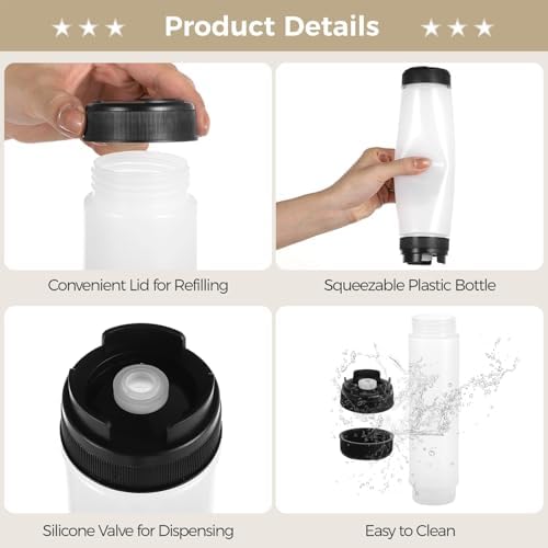 Essential Squeeze Bottles 10-Pack