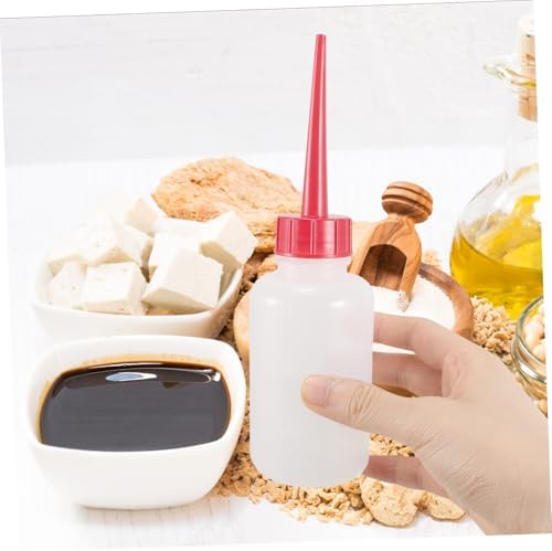 SECFOU 150ml Clear Squeeze Sauce Bottle