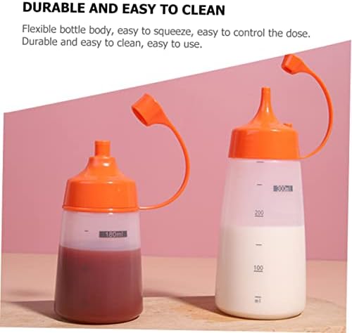 SHOWERORO Salad Squeeze Reusable Storage Bottles - 4 Pack