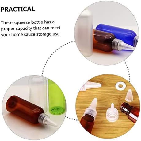 Effortless 10-Piece Plastic Squeeze Dispensers