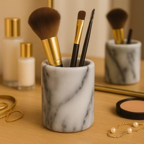 Elegant Marble toothbrush holder for home Creative Home 32466
