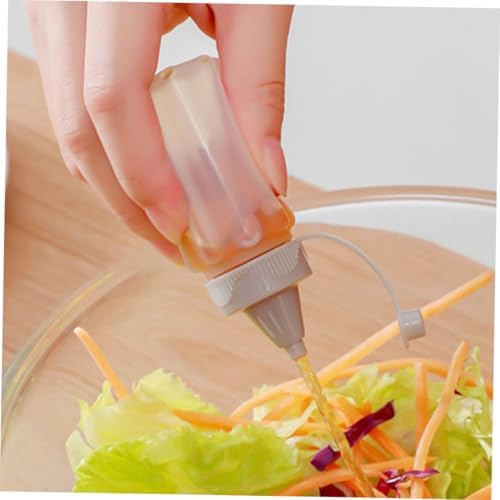 High-Quality 12-Pack Portable Condiment Squeeze Bottles