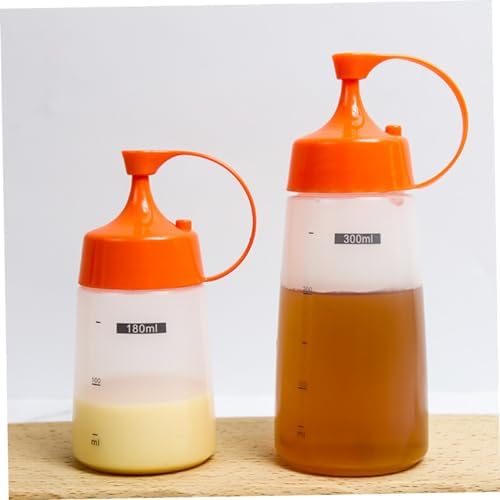 SHOWERORO Salad Squeeze Reusable Storage Bottles - 4 Pack