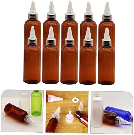 10PK Empty Condiment Squeeze Bottles