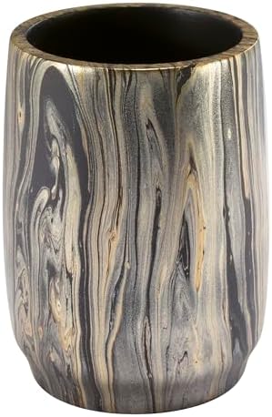 Nicole Miller Black Gold Tumbler
