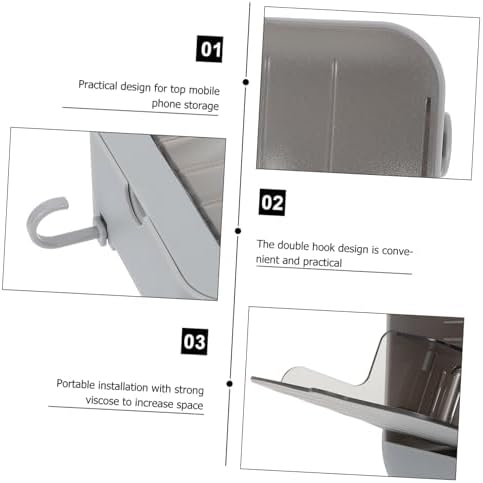 Double-Purpose Wall Mounted Soap Dish Holder for Efficient Storage