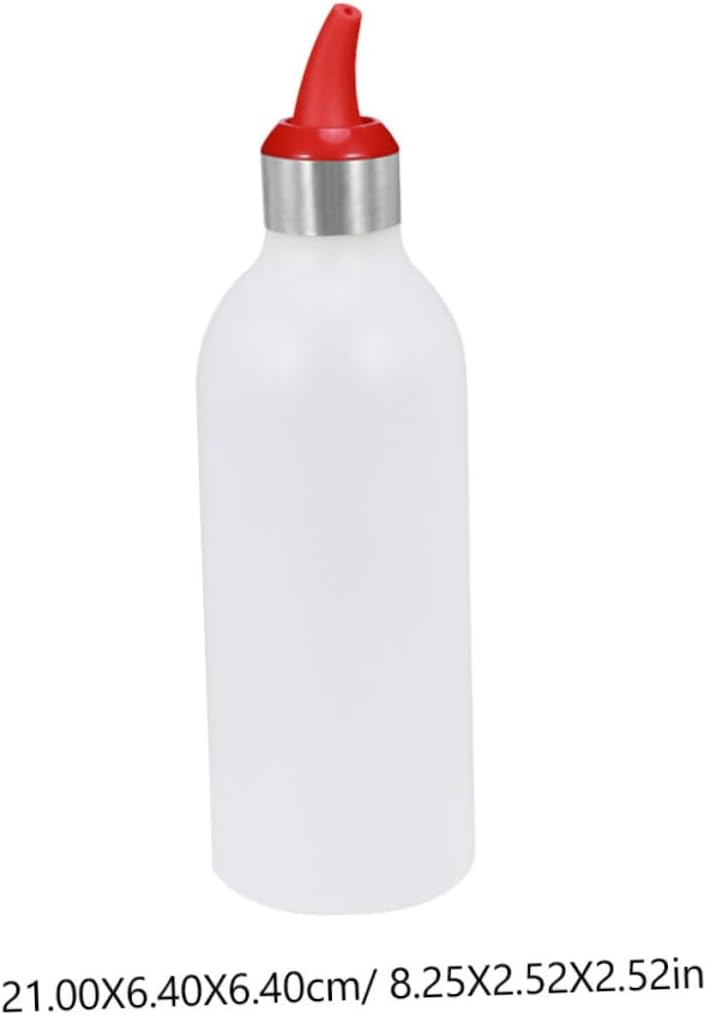 Compact Durable TPR 450ml Condiment Squeeze Bottle for Kitchen Outdoor Use