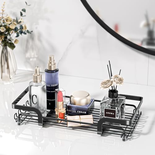 XILIMEN Toilet Paper Storage Holder Metal Vanity Tray