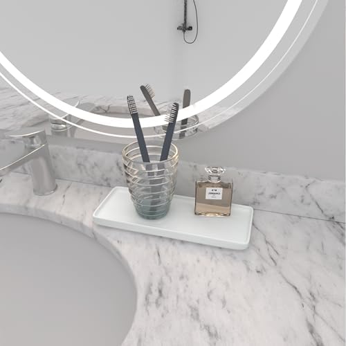 YEECOPON Premium Ceramic Bathroom Tray