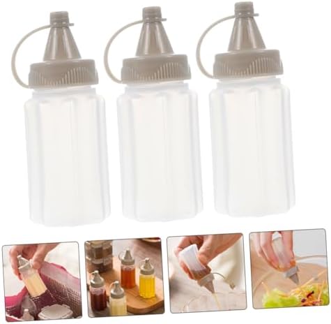 High-Quality 12-Pack Portable Condiment Squeeze Bottles