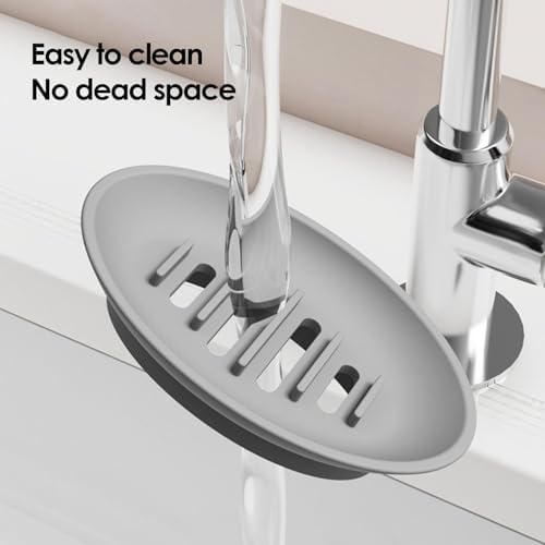 High-Quality Silicone Soap Dish Organizer for Bathrooms Bushes and Kitchens