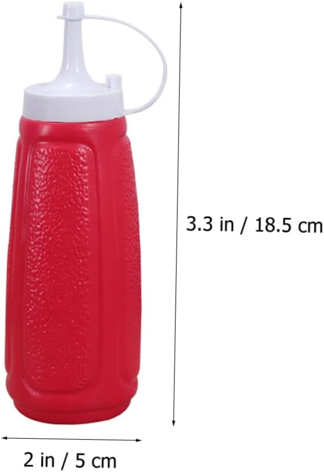 CIYODO Squeeze Condiment Bottle Perfect for BBQ Olive Oil and Ketchup Serving