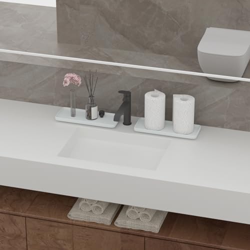 YEECOPON Premium Ceramic Bathroom Tray