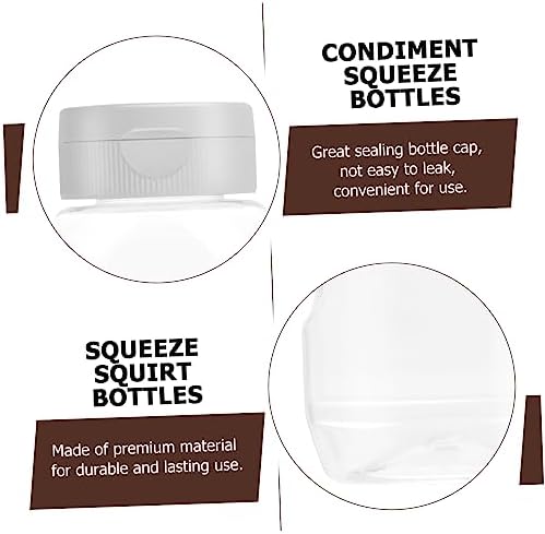 SHOWERORO 4pc Mini Squeeze Bottles