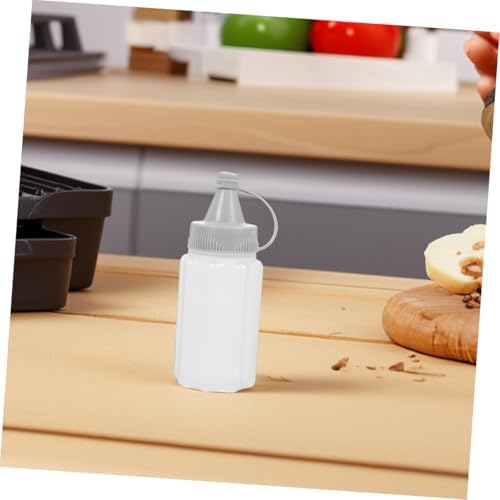 8-Piece Compact Portable Squeeze Condiment Bottles
