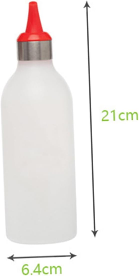VINTORKY 2 Pack 450ml Condiment Squeeze Bottles