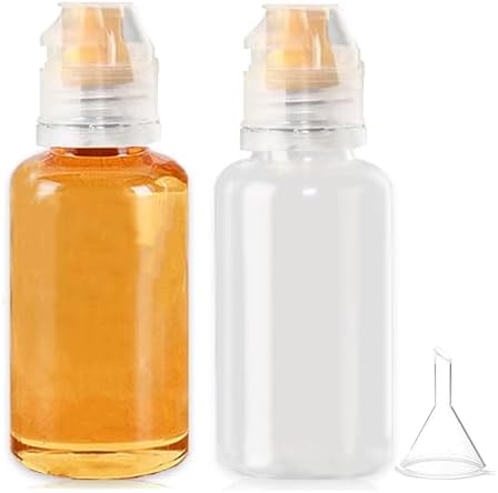 Adjustable Funnel 2-Piece Honey Squeeze Bottles