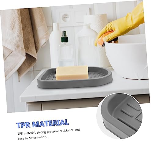 Unomor Sponge Holder Soap Storage Tray for Kitchen Bathroom