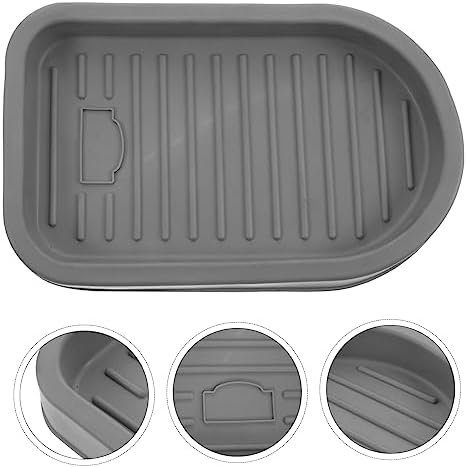 Unomor Sponge Holder Soap Storage Tray for Kitchen Bathroom