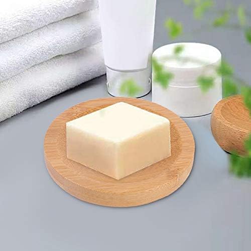 Fragrant 8x8 inch Wooden Soap Tray for Bathroom