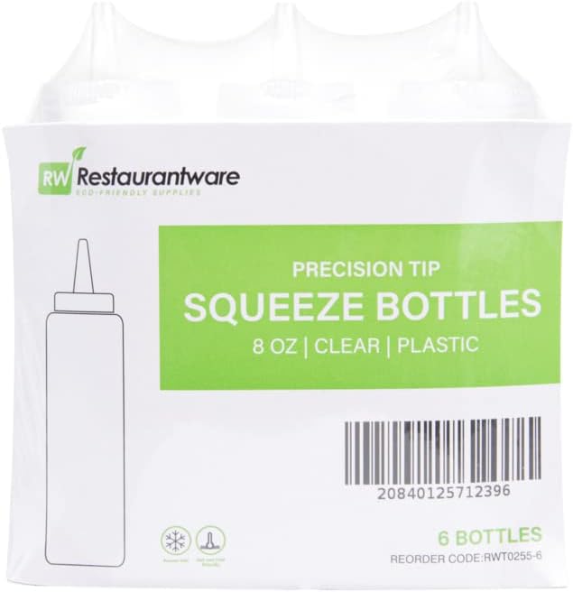 Restaurantware 8oz Squeeze Bottles