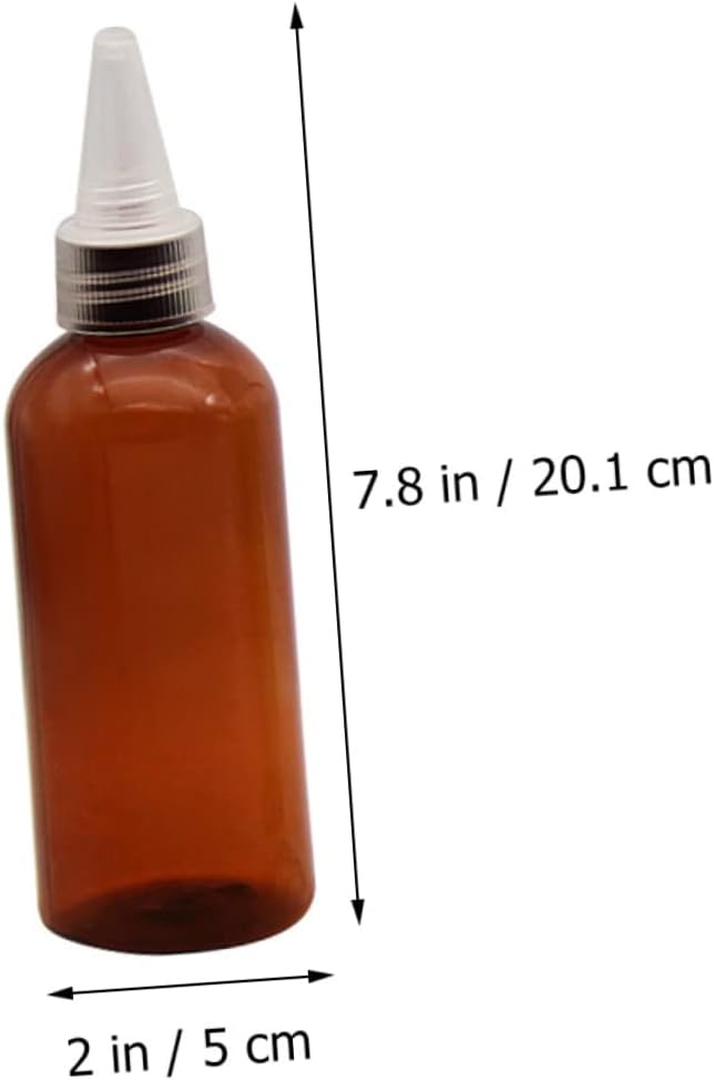 10-Piece Set of Plastic Squeeze Bottles for Easy Serving