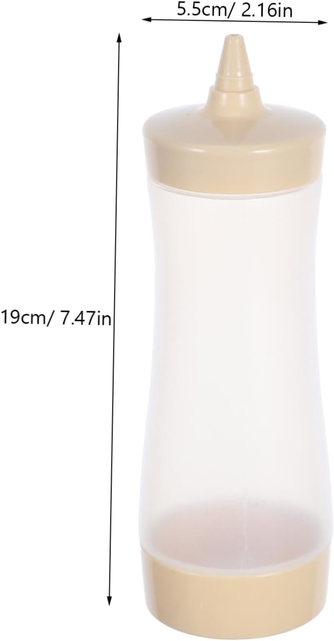 STOBAZA 3 Piece Ketchup Mustard Squeeze Bottles