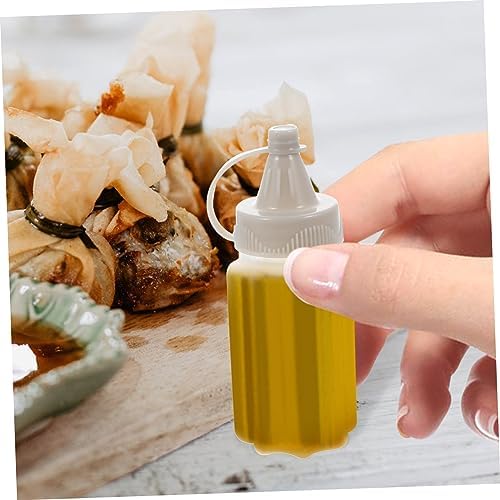 8 Pcs Condiment Squeeze Bottles Set for Kitchen