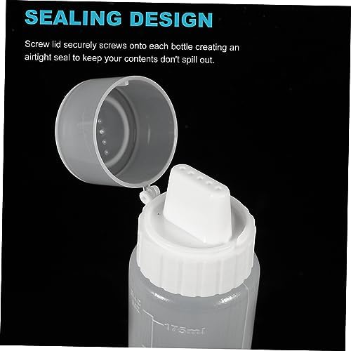 SHOWERORO Sauce Squeezing Bottles Condiment Squeezing Set Portable Dressing Squeeze Bottles