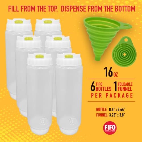 Rockland Guard FIFO Squeeze Bottle Refillable Pack