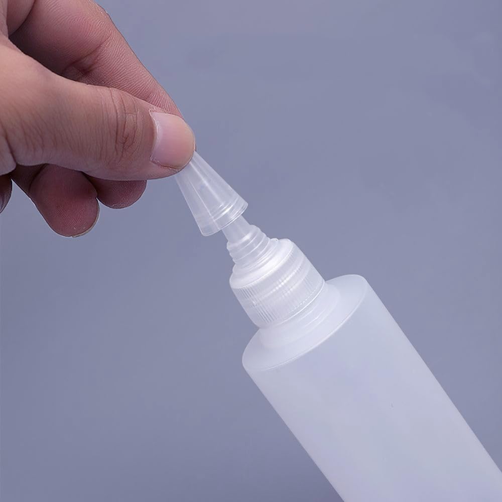 Leadigol 10PCS Condiment Squeeze Bottles Perfect for Home and Craft Use