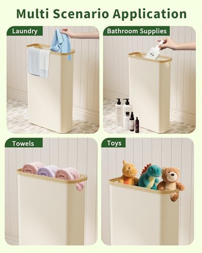 Sturdy Toilet Paper Basket with Handle