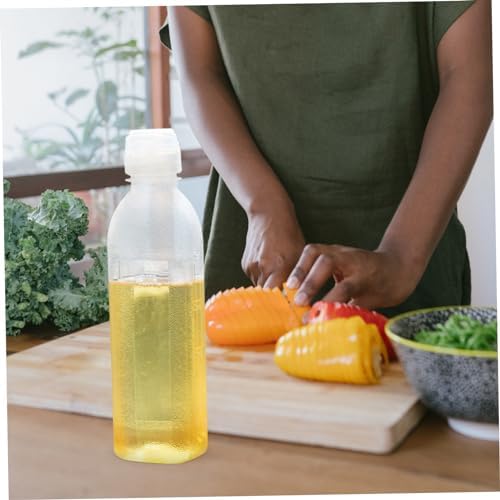 Kitchen Oil Bottle Sauce Condiment Squeeze Bottle Salad Dressing Container