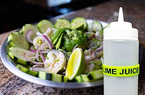 High-Quality Lime Juice Label Band