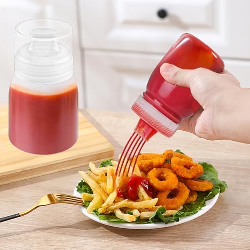 Charming Condiment Squeeze Bottle Set